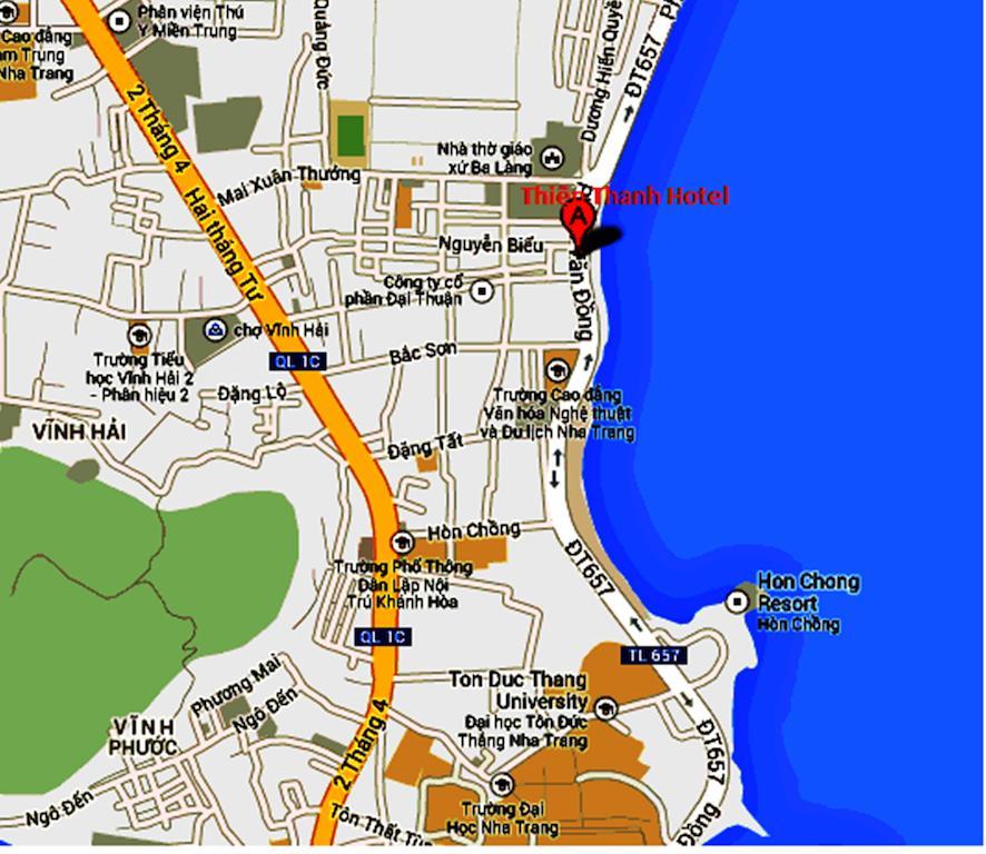 Thien Thanh Hotel - E Dragon 芽庄 外观 照片